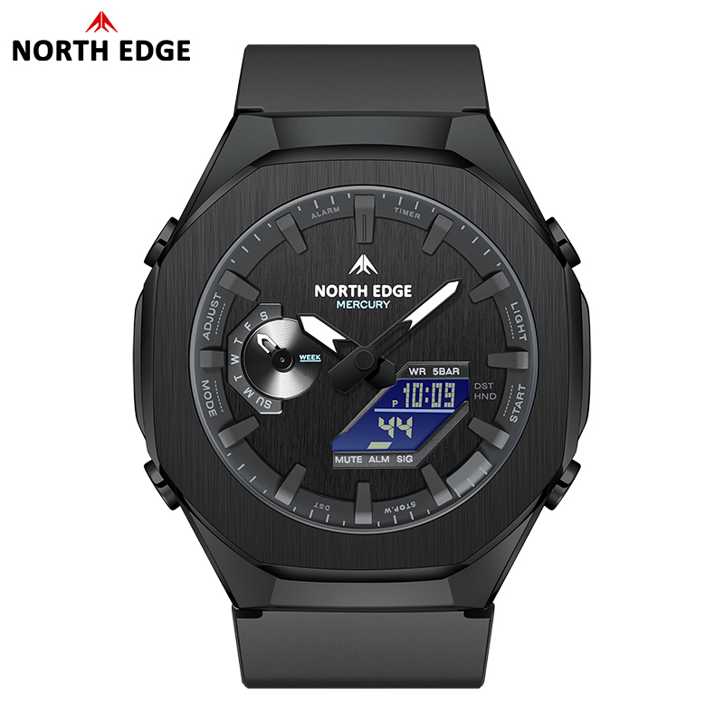 Outdoor Lighting Zones - NORTH EDGE MERCURY Men's Digital Watch