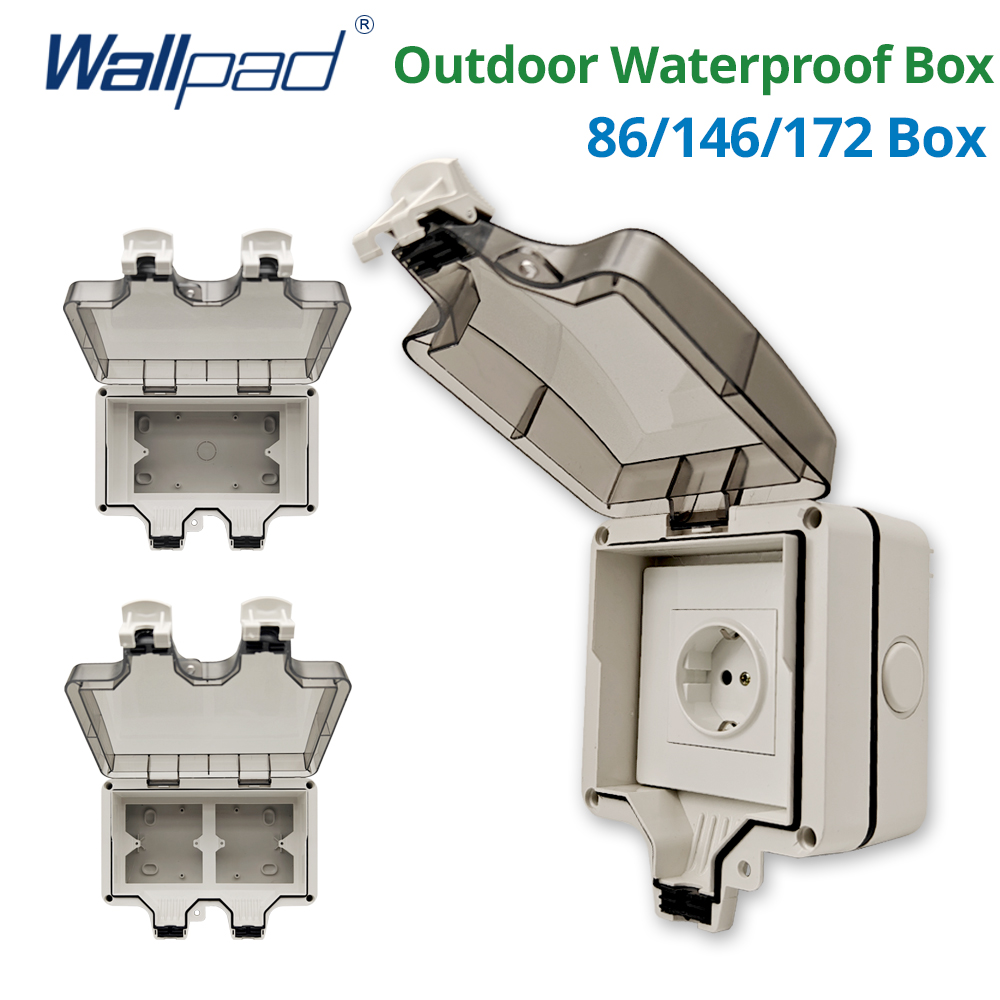 Outdoor Lighting Switch - Wallpad IP66 Dustproof Waterproof Outdoor Box