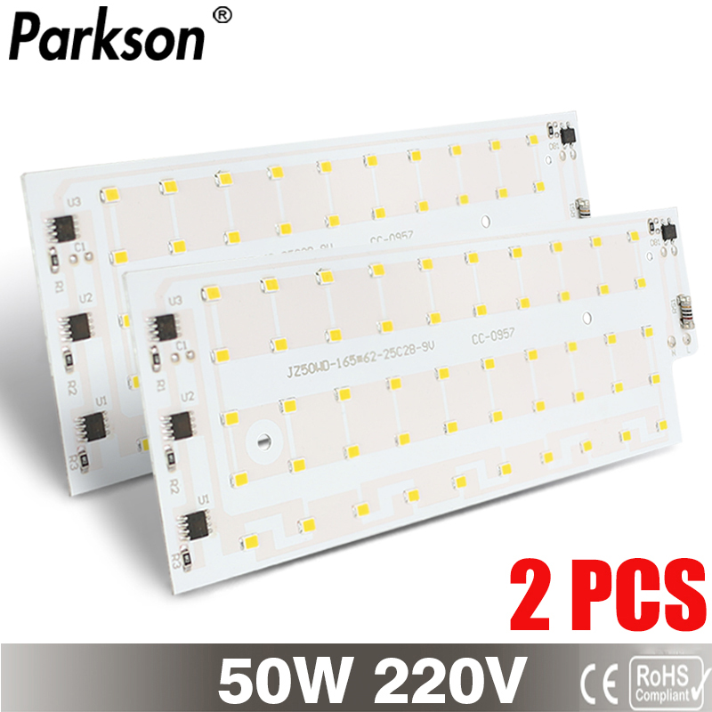 Zumtobel Outdoor Lighting - 2pcs/lot 50W LED Lamp beads SMD