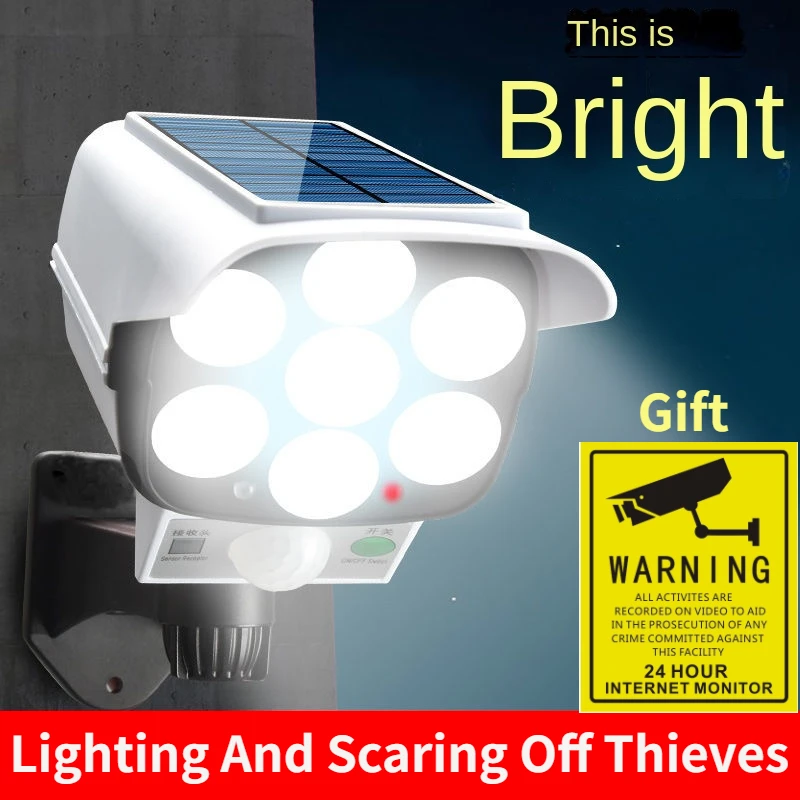 Zumtobel Outdoor Lighting - Outdoor Solar Light Motion Sensor Security