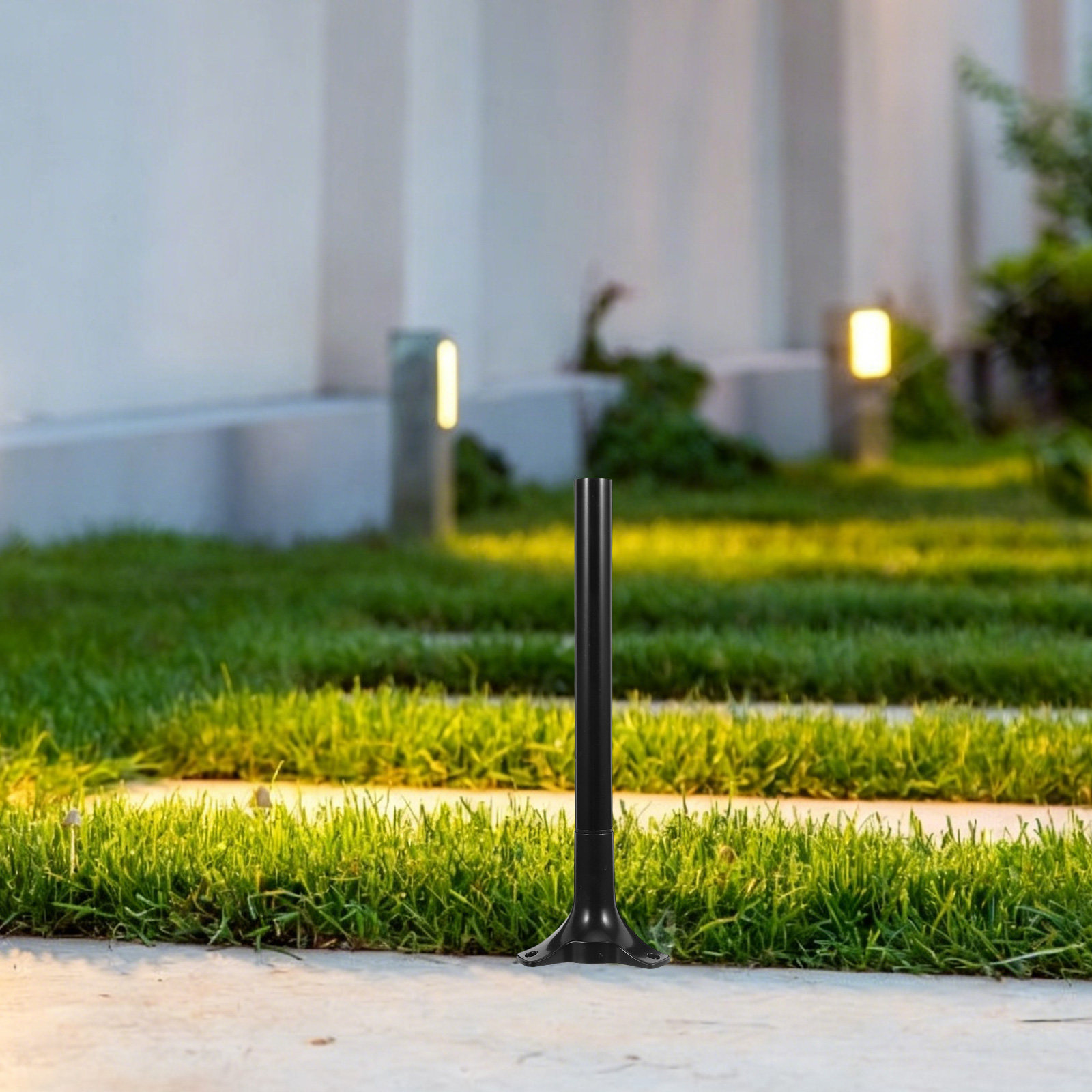 Outdoor Lighting For Patio - 6Set Garden Torch Stake Replacement Pole