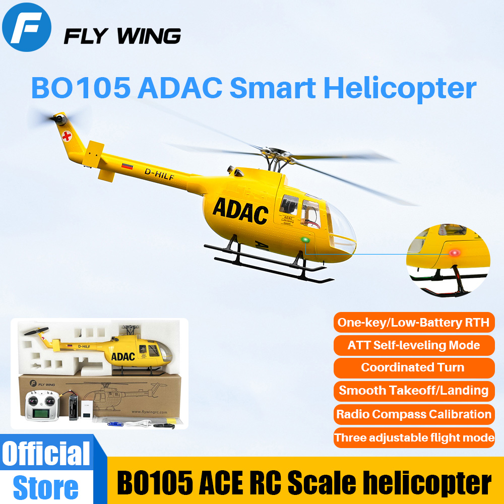 FLY WING BO105 Scale Helicopte - огляд і ціна Outdoor Lighting Options