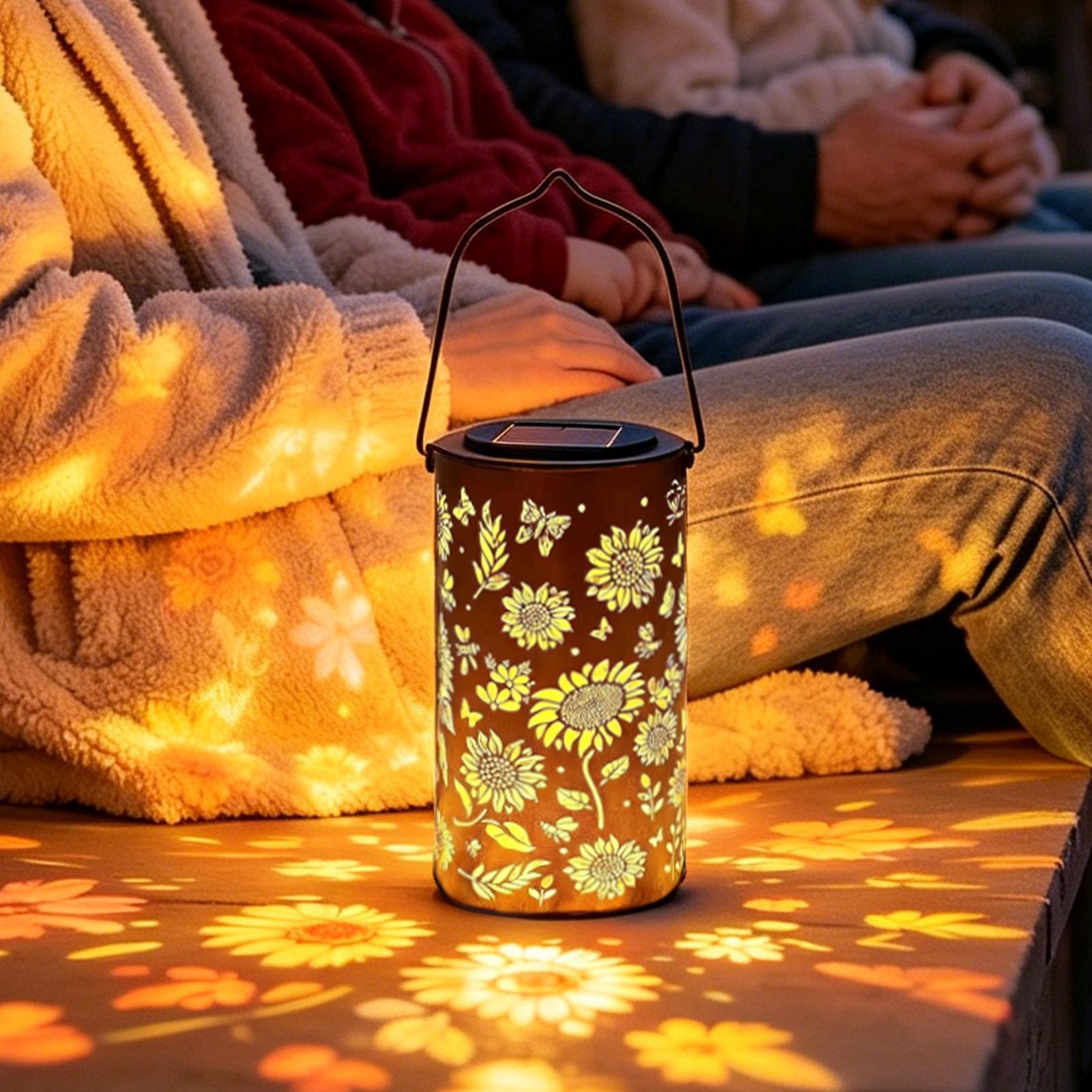 Sunflower Solar Lantern Weathe - огляд і ціна Outdoor Lighting Yard