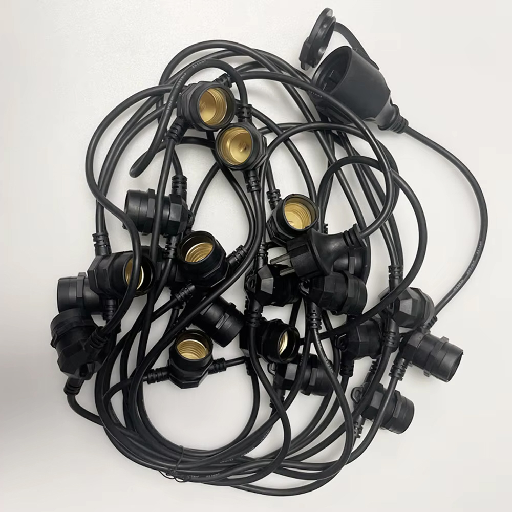 10M Cable LED String Commercia - огляд і ціна Outdoor Lighting Socket