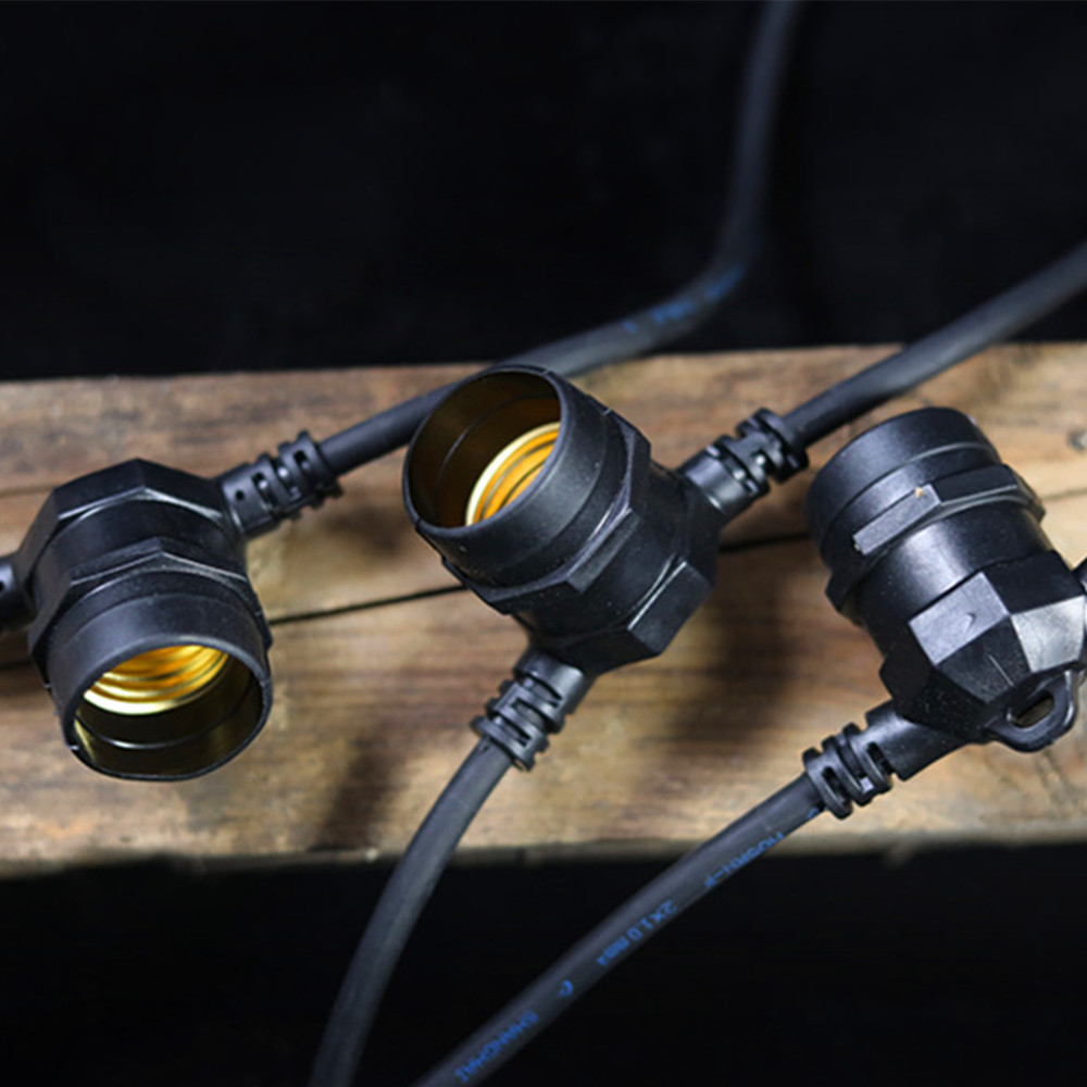 10M Cable LED String Commercia - огляд і ціна Outdoor Lighting Socket