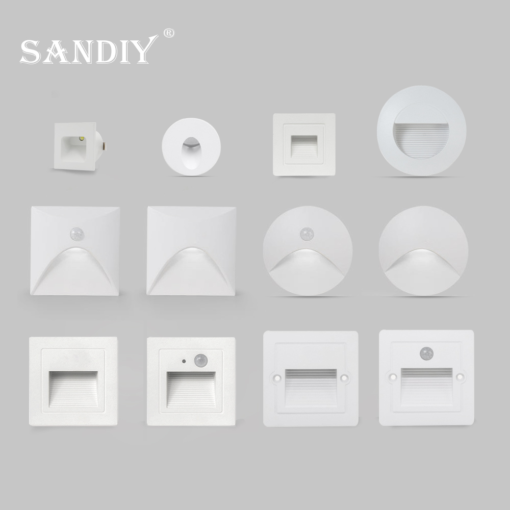 SANDIY Embedded Stair Light Wh - огляд і ціна Outdoor Lighting Timer Switch