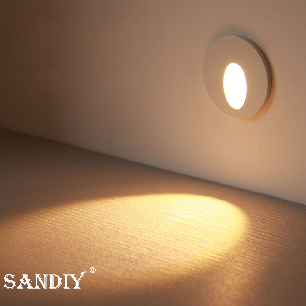 SANDIY Embedded Stair Light Wh - огляд і ціна Outdoor Lighting Timer Switch