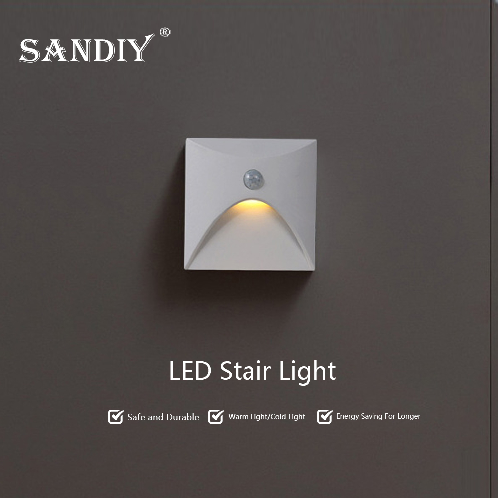 SANDIY Embedded Stair Light Wh - огляд і ціна Outdoor Lighting Timer Switch