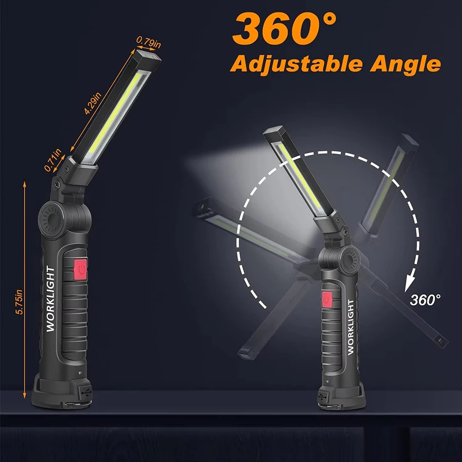 Rechargeable Magnetic Work Lig - огляд і ціна Outdoor Lighting Lanterns