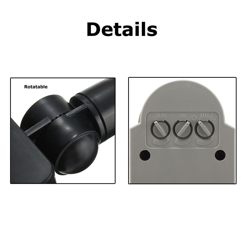 Motion Sensor 220V 12V Motion  - огляд і ціна Outdoor Lighting Timer Switch