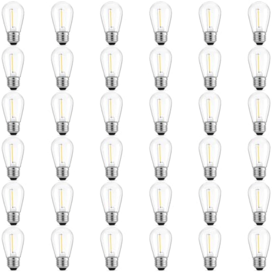 36 Pack S14 LED Bulbs for Outd - огляд і ціна Outdoor Lighting For Patio