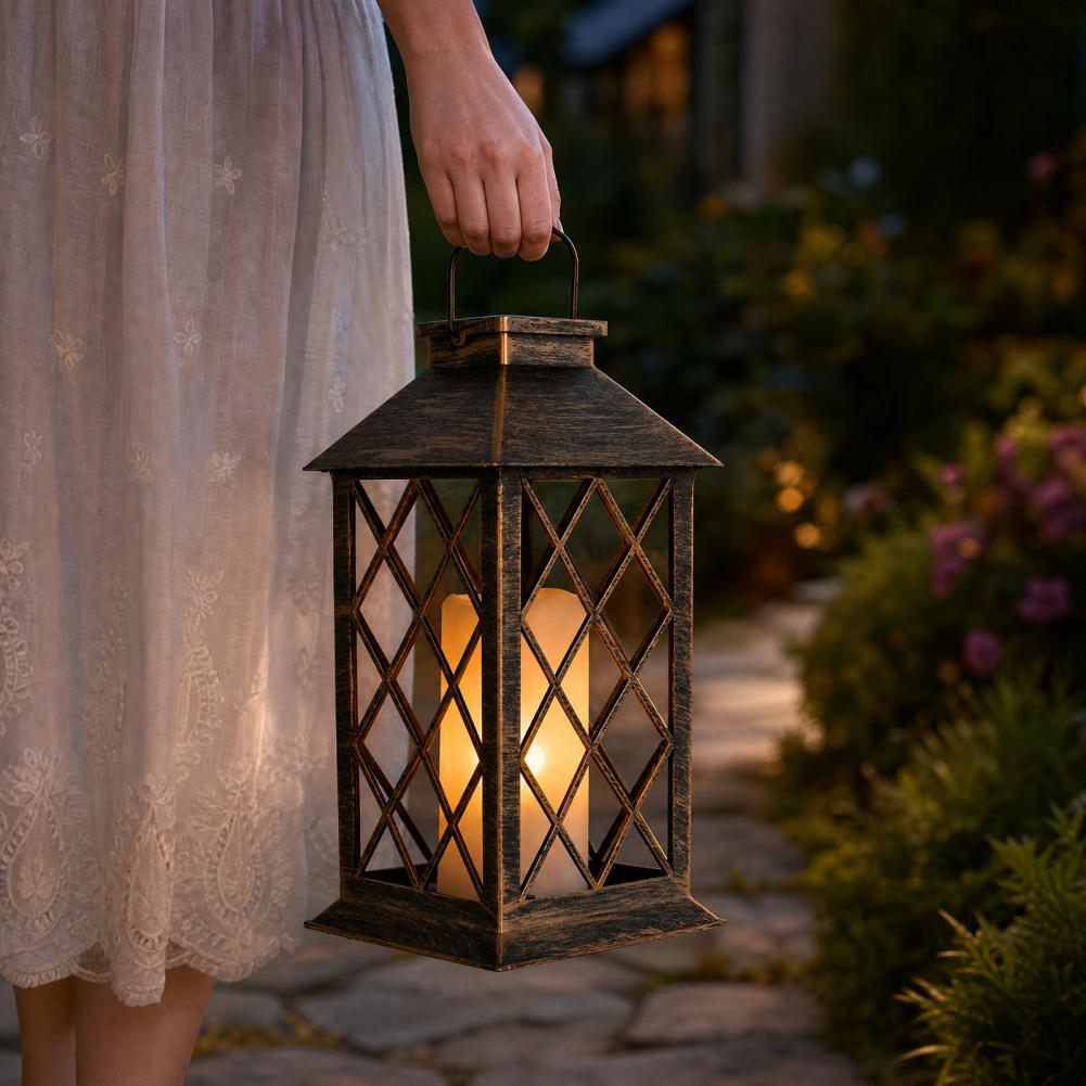 Retro Solar Lantern, Outdoor S - огляд і ціна Outdoor Lighting Yard