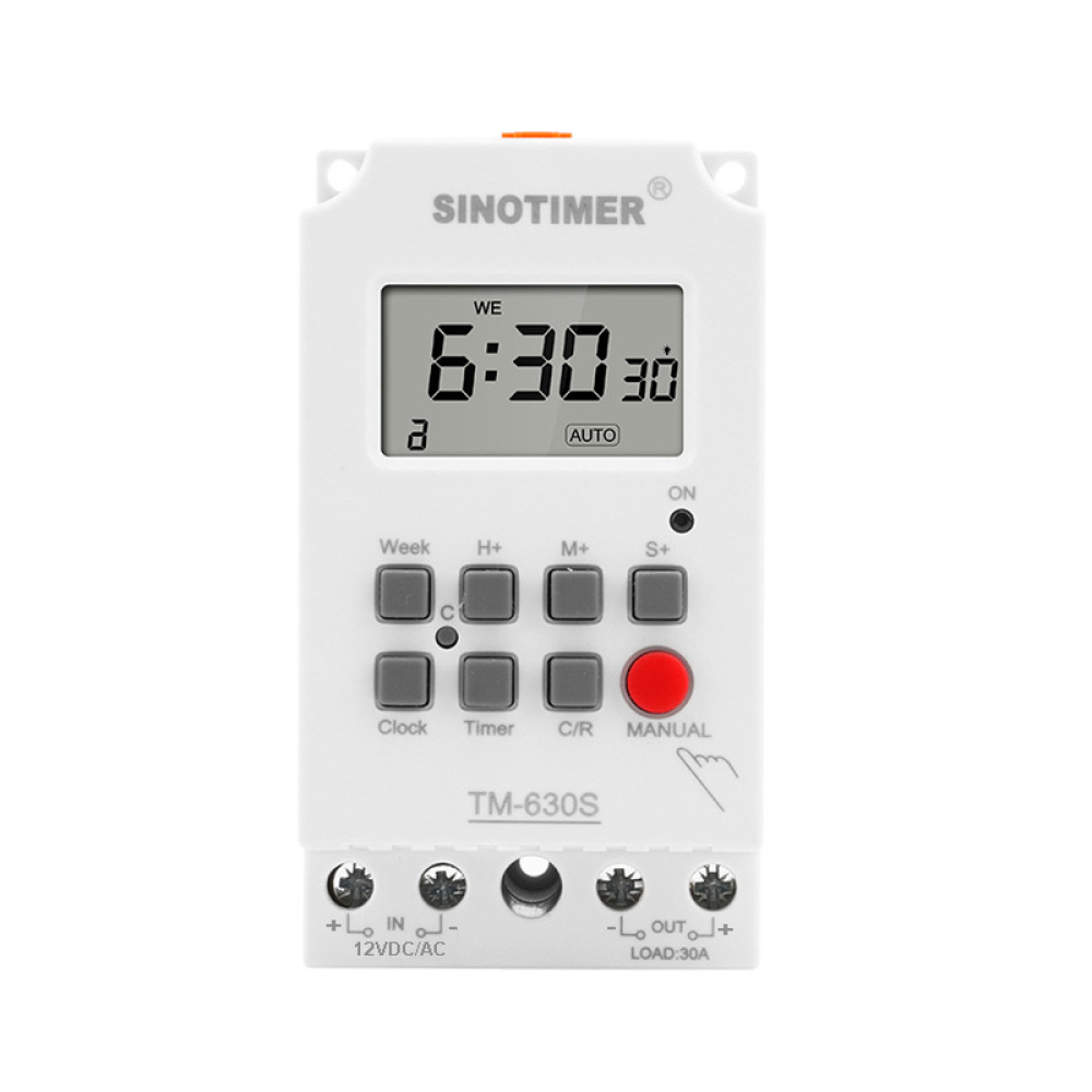 Sinotimer TM630S 4 Digital Tim - огляд і ціна Outdoor Lighting Timer Switch