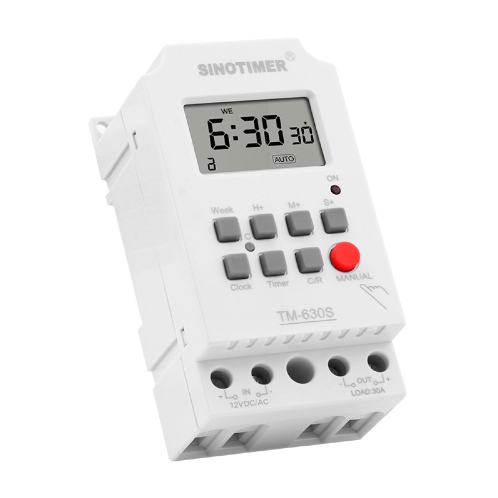 Sinotimer TM630S 4 Digital Tim - огляд і ціна Outdoor Lighting Timer Switch