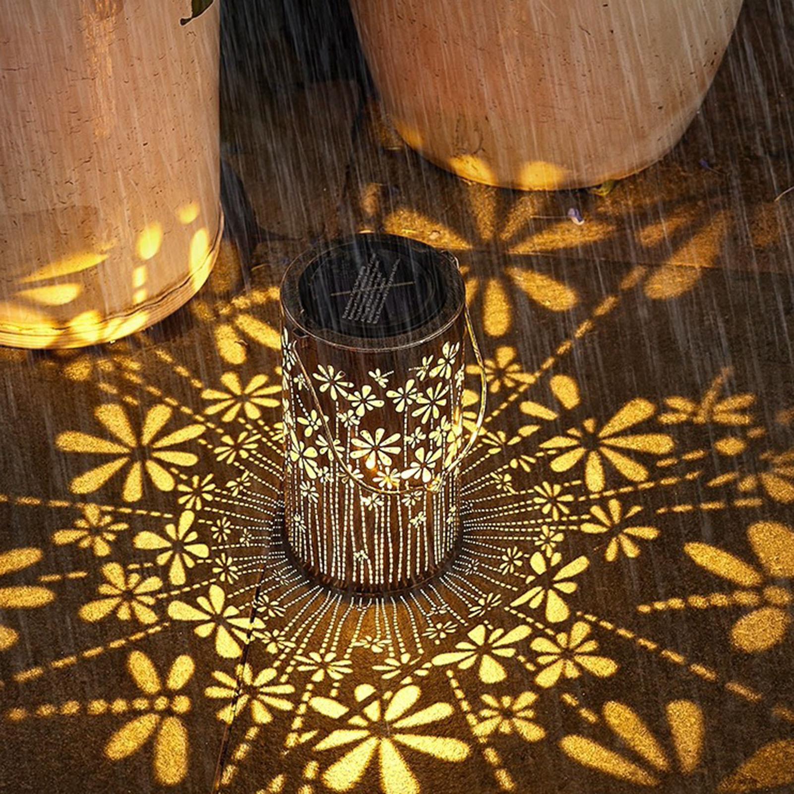 Solar Lanterns Colorful Metal  - огляд і ціна Outdoor Lighting Yard