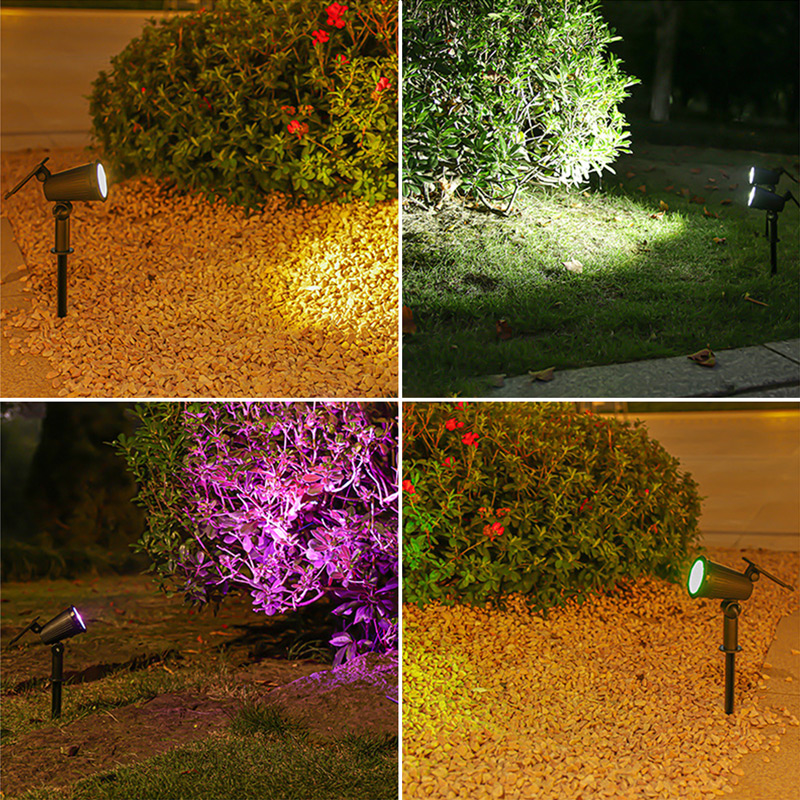 9 LED Solar Spotlights Outdoor - огляд і ціна Outdoor Lighting Options