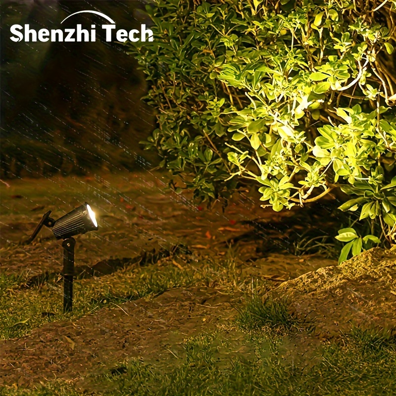 9 LED Solar Spotlights Outdoor - огляд і ціна Outdoor Lighting Options