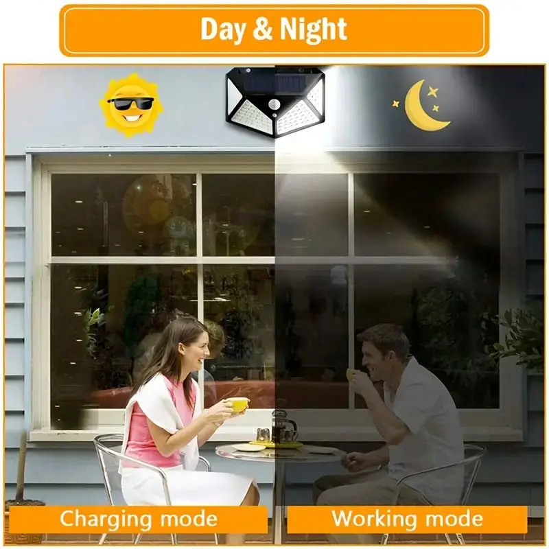 100LED Outdoor Solar Garden Li - огляд і ціна Outdoor Lighting Yard