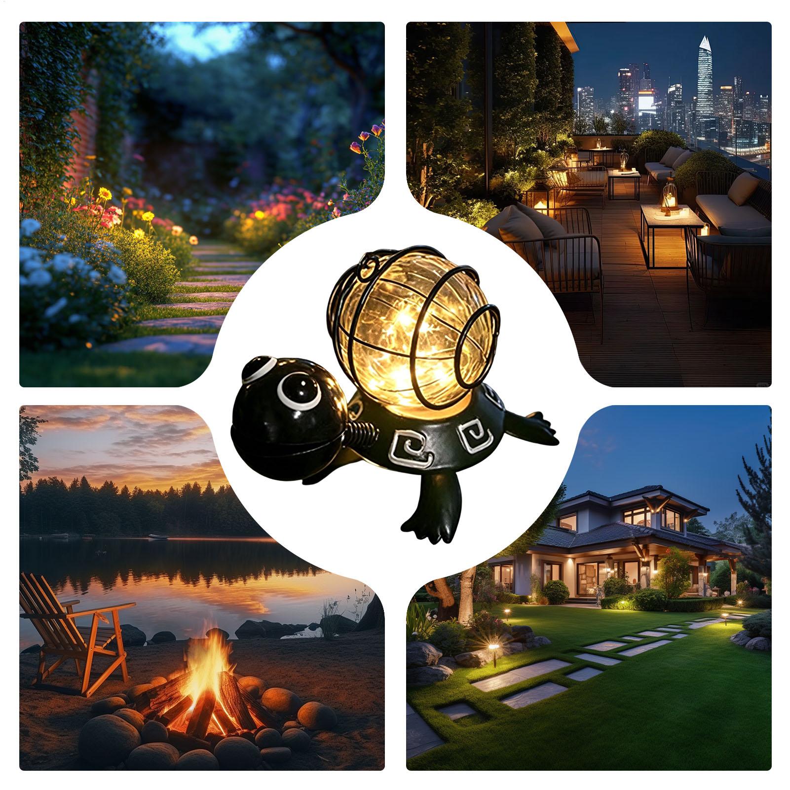 Turtle Solar Lights Outdoor Ga - огляд і ціна Outdoor Lighting For Patio
