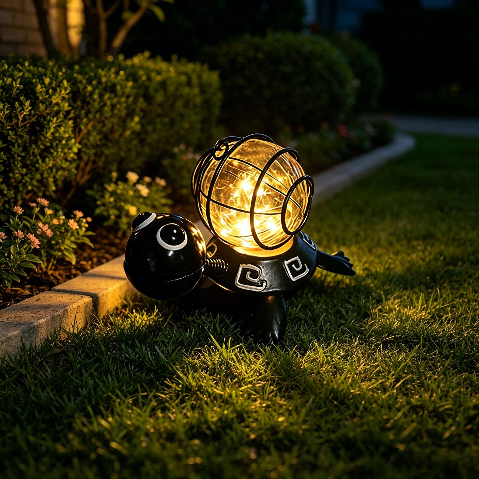 Turtle Solar Lights Outdoor Ga - огляд і ціна Outdoor Lighting For Patio