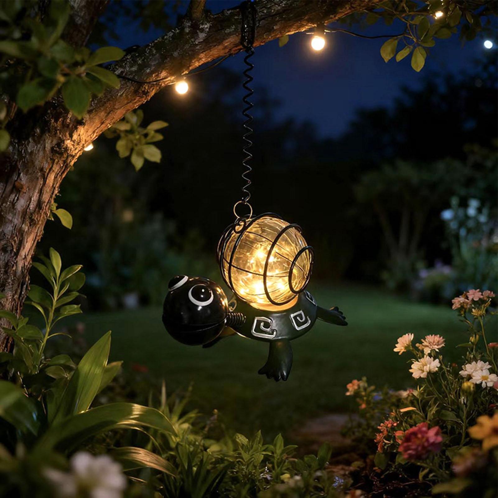 Turtle Solar Lights Outdoor Ga - огляд і ціна Outdoor Lighting Yard