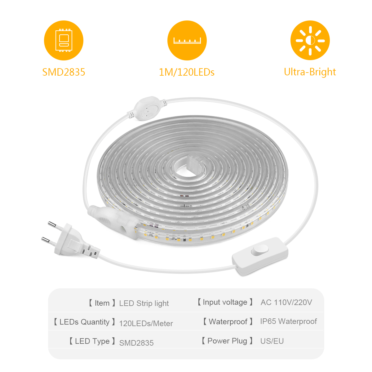 High Bright LED Strip Light 28 - огляд і ціна Outdoor Lighting Switch