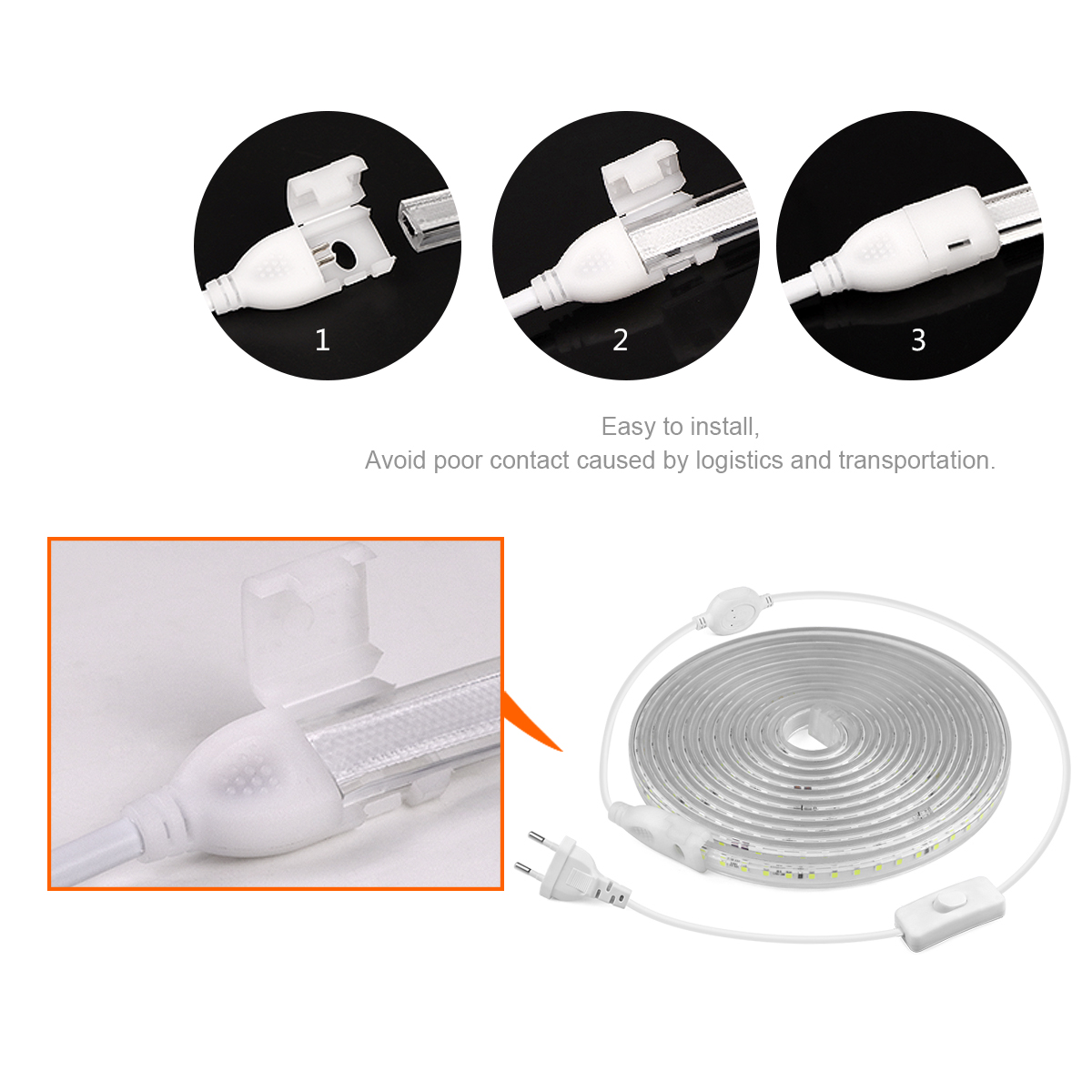 High Bright LED Strip Light 28 - огляд і ціна Outdoor Lighting Switch
