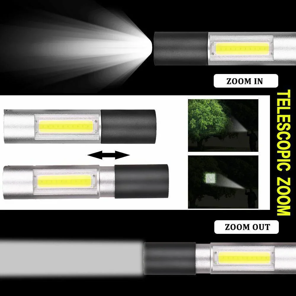 Mini LED Flashlight Zoomable U - огляд і ціна Outdoor Lighting Switch