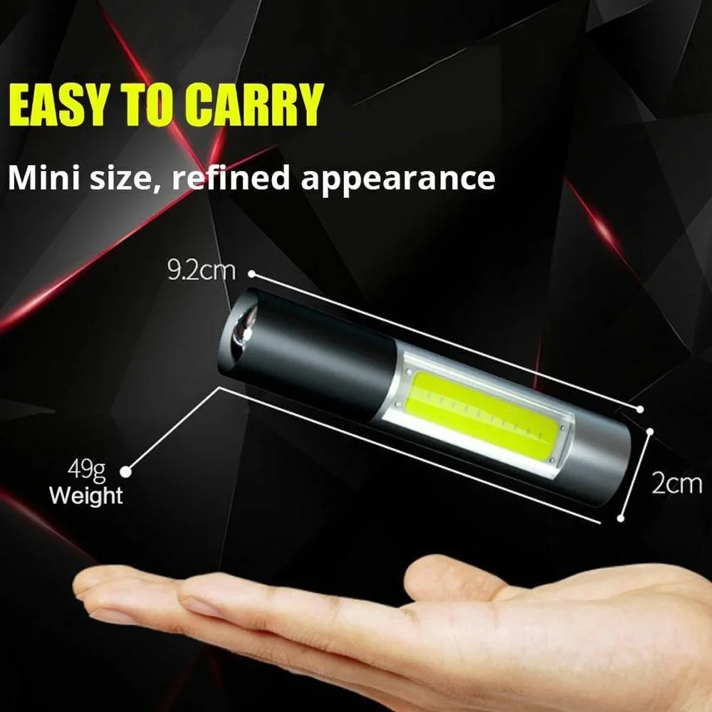 Mini LED Flashlight Zoomable U - огляд і ціна Outdoor Lighting Switch