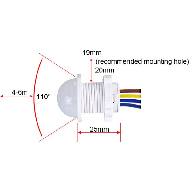 PIR Motion Sensor Detector Sma - огляд і ціна Outdoor Lighting Switch