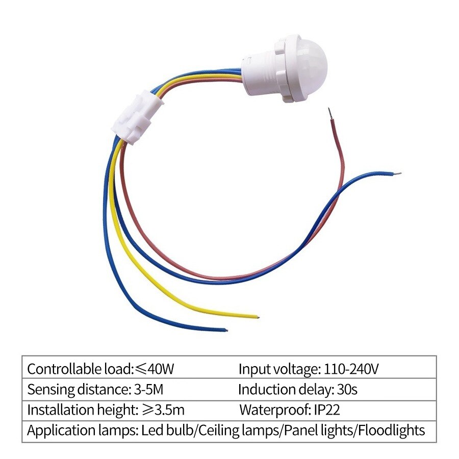 PIR Motion Sensor Detector Sma - огляд і ціна Outdoor Lighting Switch