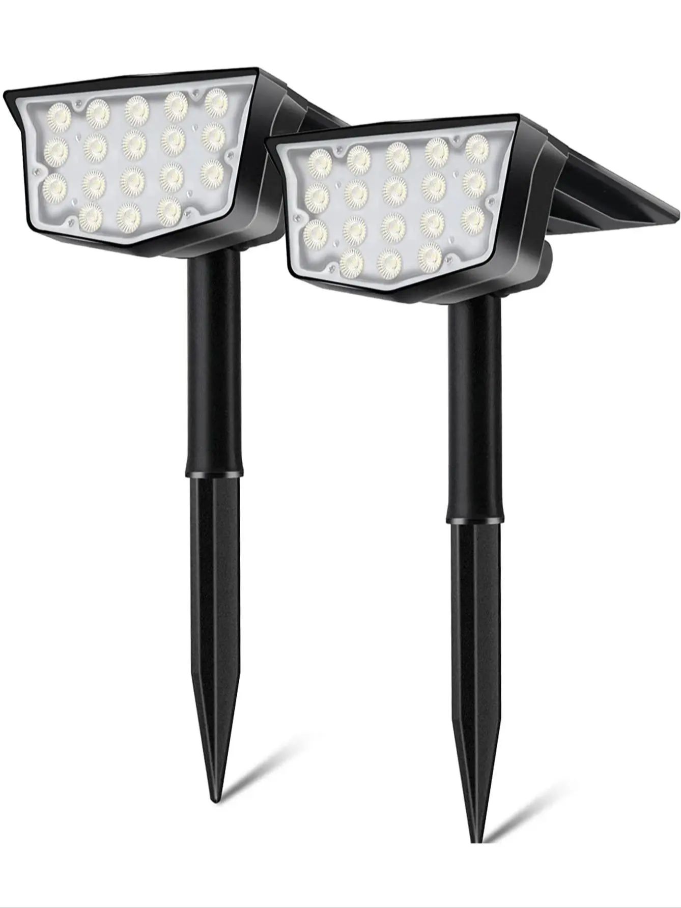 2Pcs Solar Outdoor Spot Lights - огляд і ціна Outdoor Lighting Switch