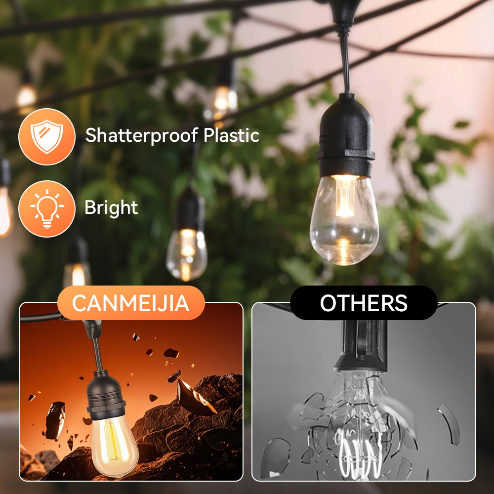 E27 Outdoor String Lights LED  - огляд і ціна Outdoor Lighting Socket