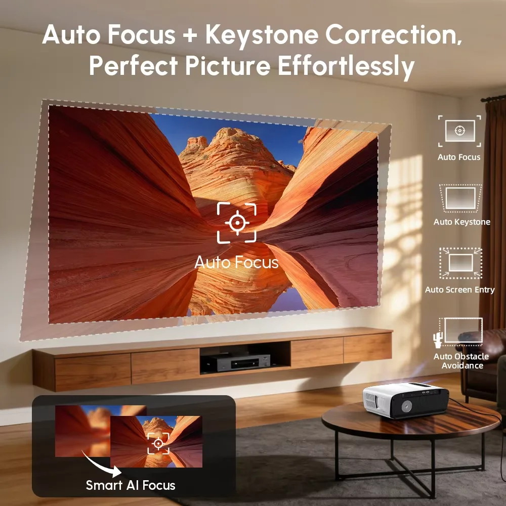 NewA9S 4k Projector Auto Focus - огляд і ціна Outdoor Lighting Timer Switch